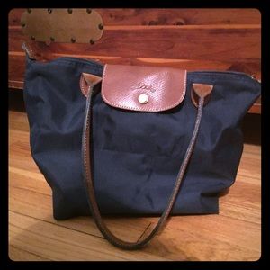 Medium sized longchamp bag (around 10in x10in)